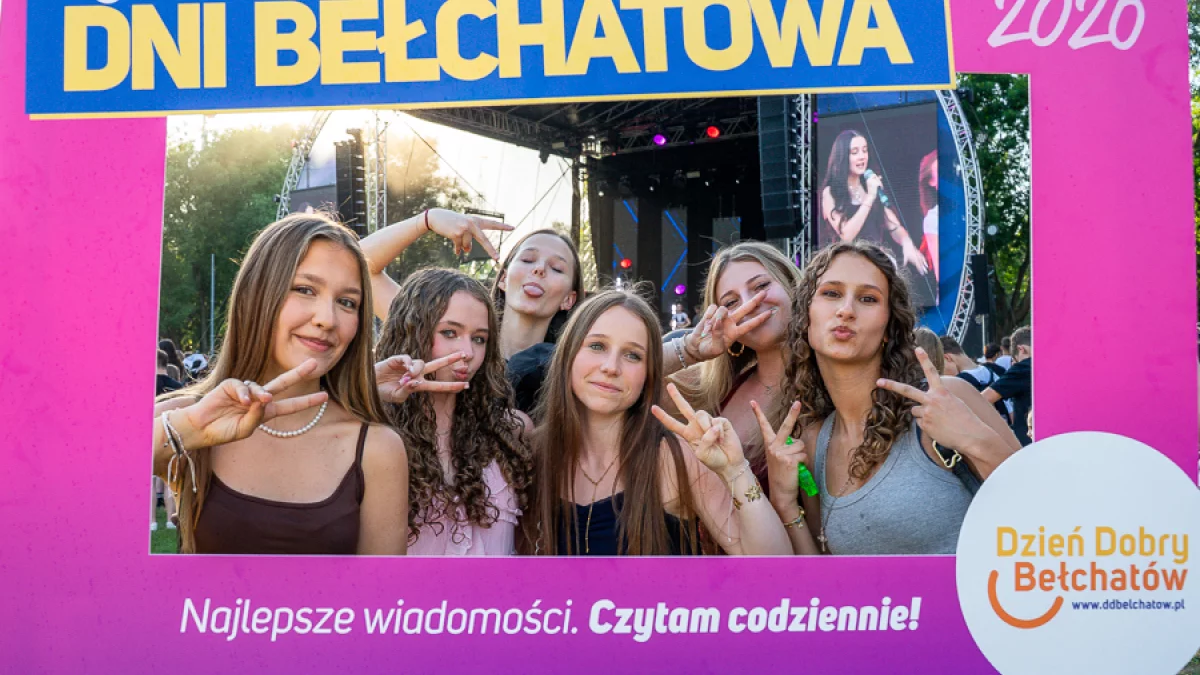 Jesteście gwiazdami Dni Bełchatowa 2026! Zdjęcia mieszkańców w okolicznościowej ramce [FOTO]