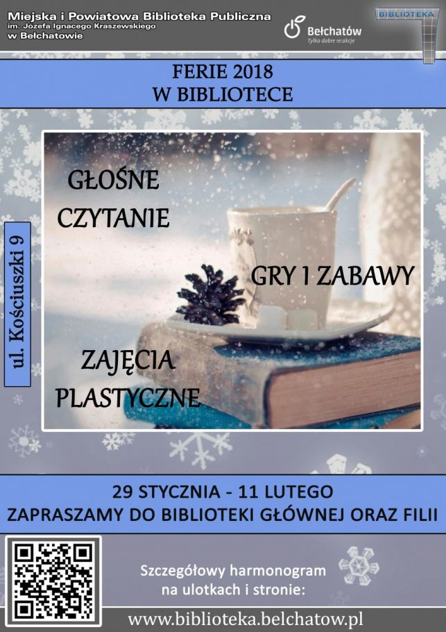 Ferie w bibliotece - Zdjęcie główne