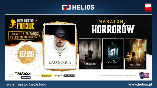 Maraton Horrorów z „Zakonnicą” - Zdjęcie główne