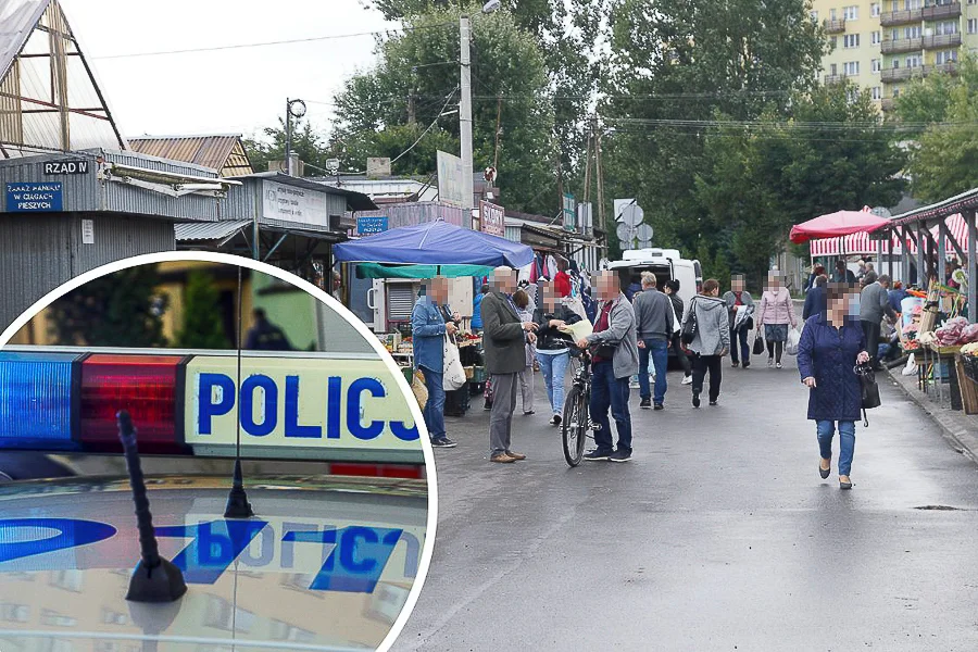 Wpadli z narkotykami przy bełchatowskim targowisku. Co znaleźli policjanci w trakcie przeszukania? - Zdjęcie główne