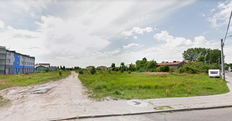 Tereny zielone na os. Słonecznym, zanim powstały tam TBS'y