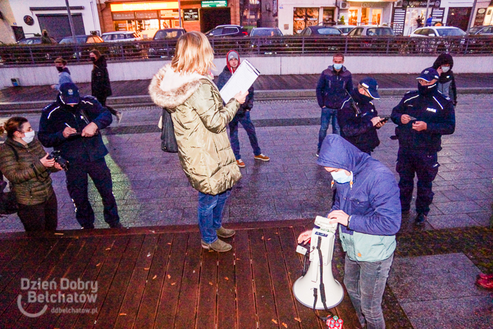 Strajk kobiet w Bełchatowie