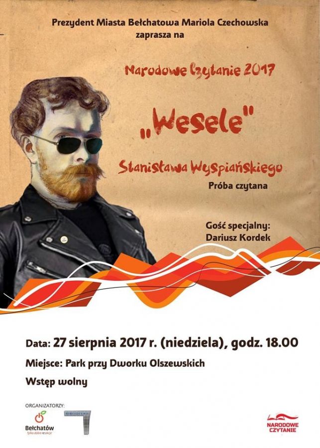 Narodowe czytanie "Wesela" - Zdjęcie główne