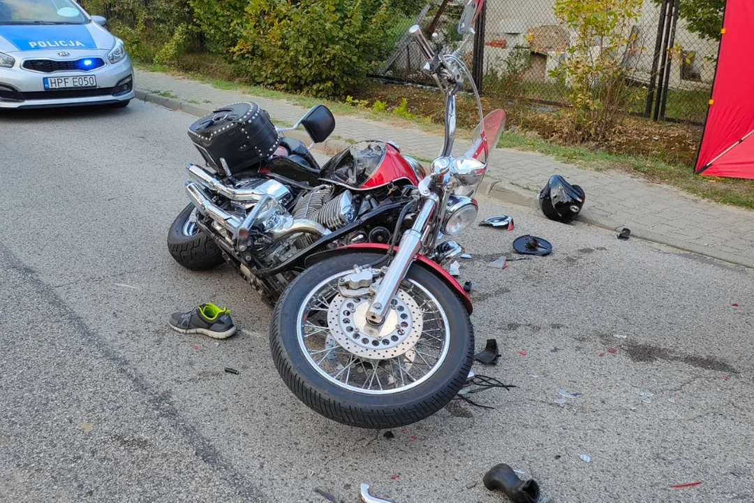 Wypadek pod Szczercowem. Jeden z kierowców zniknął - Zdjęcie główne