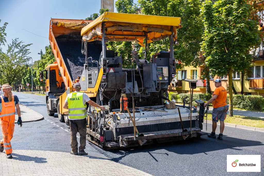 Remontowy armagedon w Bełchatowie. Urząd pokazał mapę utrudnień drogowych - Zdjęcie główne