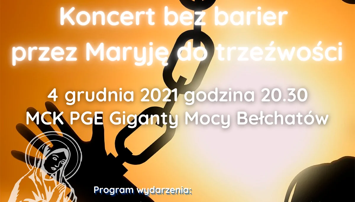 Zagrają dla osób uzależnionych. "Koncert bez barier - przez Maryję do trzeźwości" - Zdjęcie główne