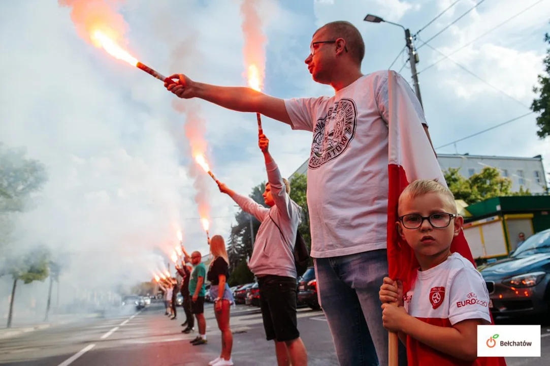 Bełchatowianie upamiętnili Powstanie Warszawskie. Godzina „W” na ulicach miasta [FOTO] - Zdjęcie główne