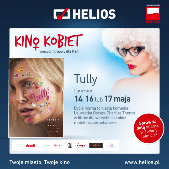 Wiosenne Kino Kobiet i pozytywna komedia w kinach Helios! - Zdjęcie główne