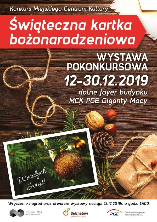 Wystawa pokonkursowa-Świąteczna kartka bożonarodzeniowa -MCK - Zdjęcie główne