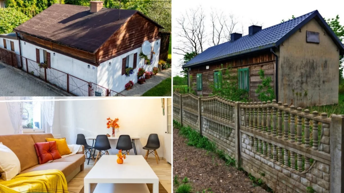 Najtańsze domy w naszym mieście i powiecie. Niektóre kosztują mniej niż mieszkania