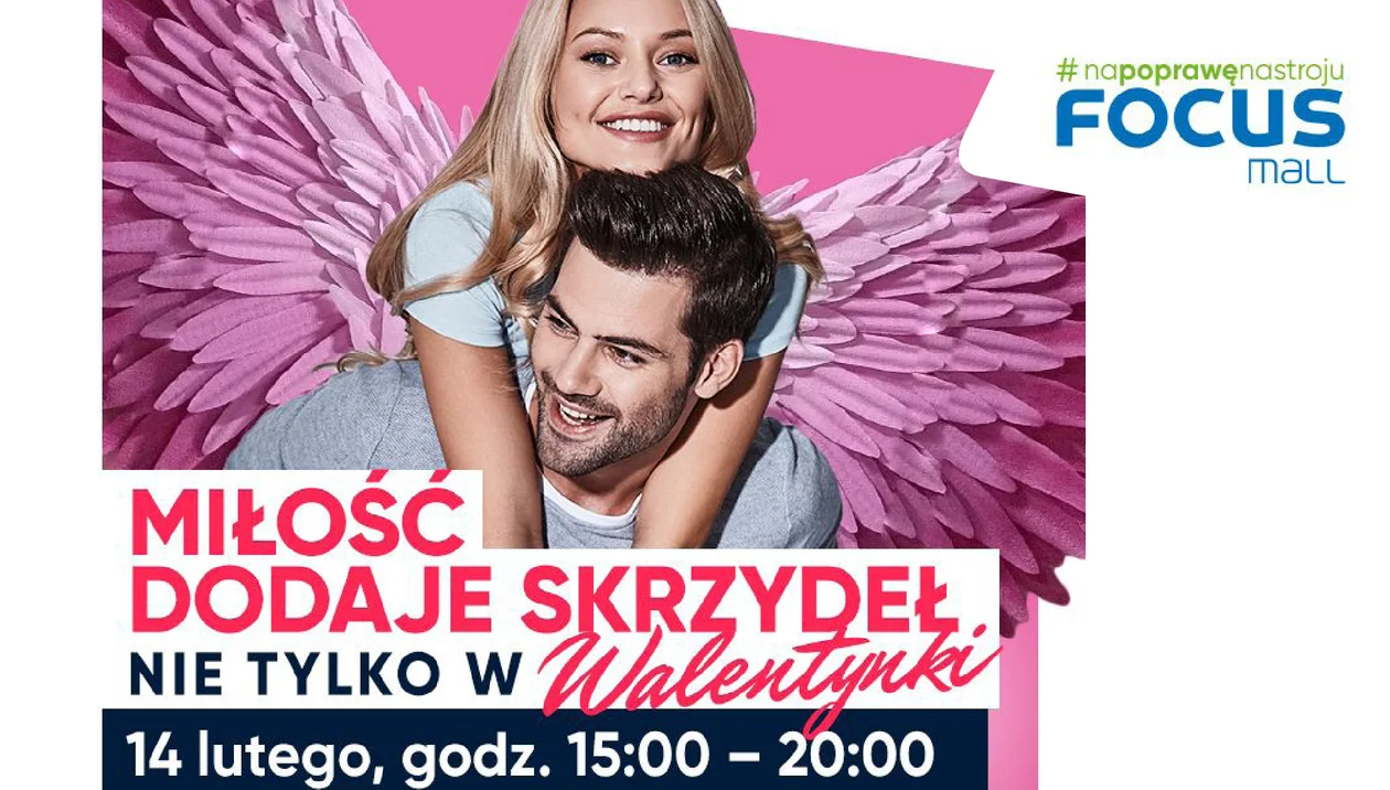 Miłość dodaje skrzydeł! Walentynki w Focus Mall w Piotrkowie - Zdjęcie główne