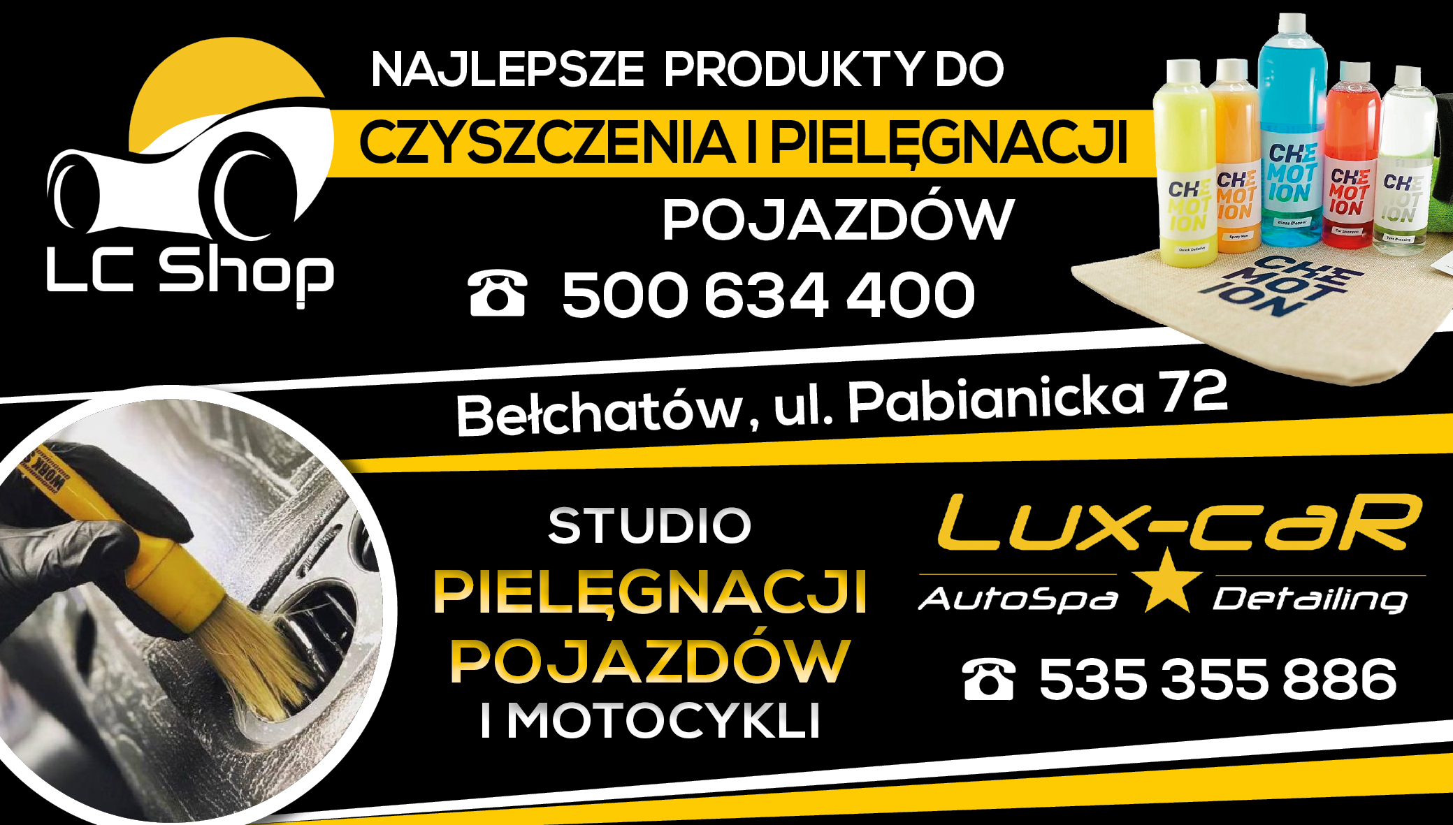 Auto Spa Lux Car oraz LC Shop Detailing - czyli sposób na samochód, jak z salonu! - Zdjęcie główne