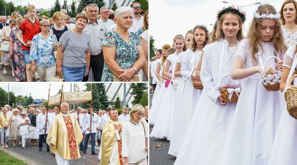 Boże Ciało na osiedlu Dolnośląskim. Tłumy wiernych przeszły w procesji [FOTO] - Zdjęcie główne