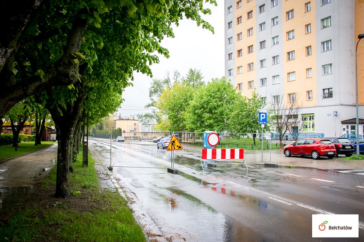 Ulica Kwiatowa została zamknięta dla ruchu samochodowego z powodu remontu