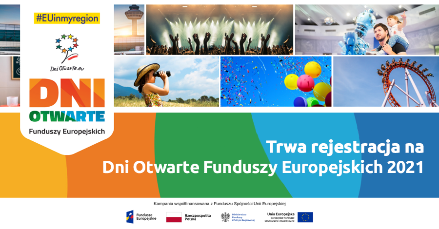 Trwa rejestracja na Dni Otwarte Funduszy Europejskich 2021 - Zdjęcie główne