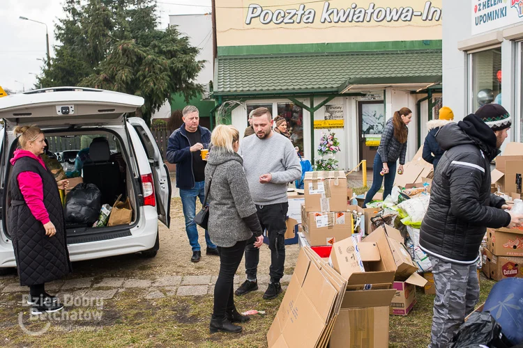 Bełchatowianie włączyli się w inicjatywę pomocy uchodźcom