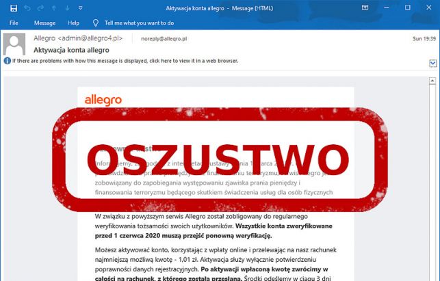 Uważaj na podejrzane wiadomości. Oszuści znów wykorzystują wizerunek znanej firmy... - Zdjęcie główne