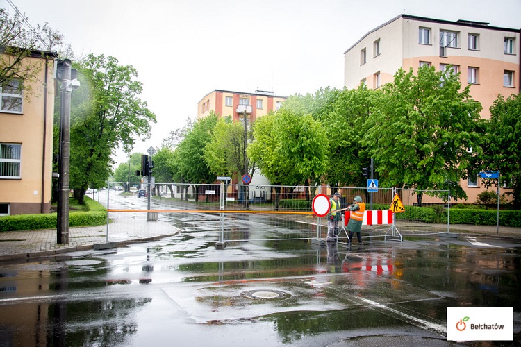 Ulica Kwiatowa została zamknięta dla ruchu samochodowego z powodu remontu