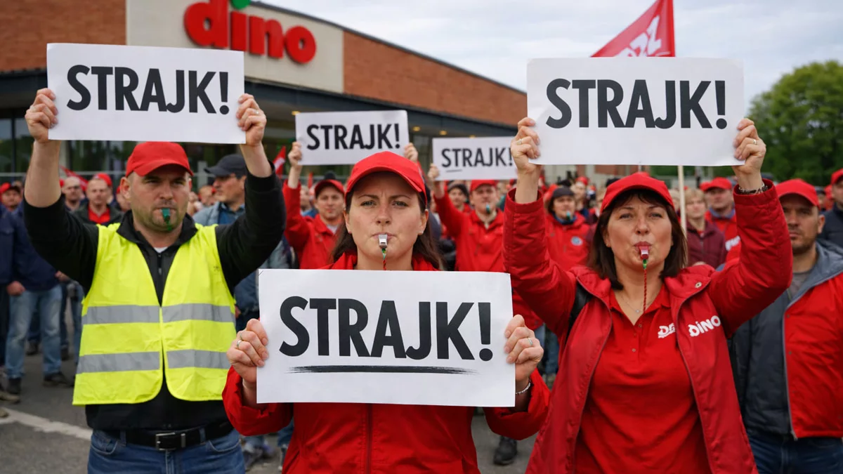 Będzie strajk w Dino, pracownicy odejdą od kas. Podano dokładny termin