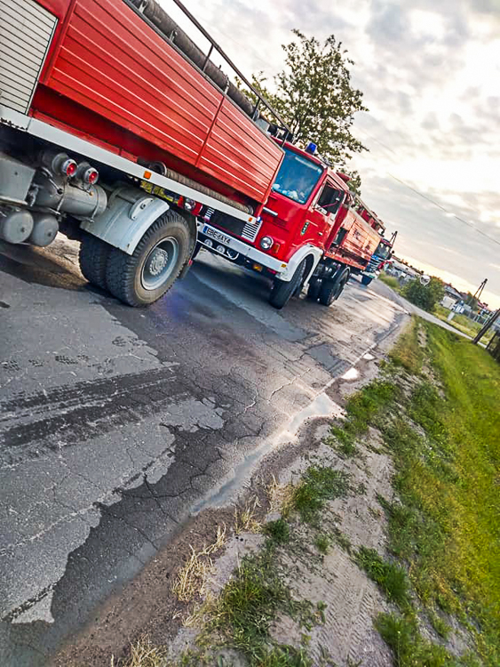 Pożar domu w Ignacowie. Wewnątrz znaleziono zwęglone zwłoki