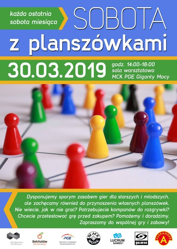 Sobota z planszówkami w MCK-u - Zdjęcie główne