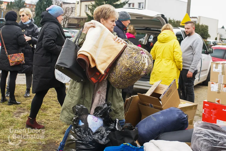 Bełchatowianie włączyli się w inicjatywę pomocy uchodźcom