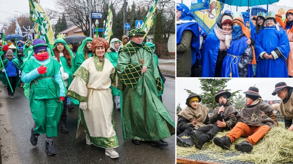 Orszak Trzech Króli w Bełchatowie. Mieszkańcy przeszli ulicami miasta ze śpiewem na ustach [FOTO] - Zdjęcie główne