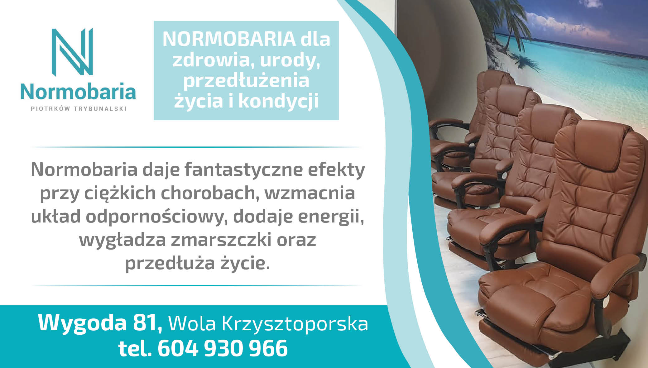 Normobaria dla zdrowia, urody i wydłużenia życia! Teraz tak blisko Bełchatowa - Zdjęcie główne