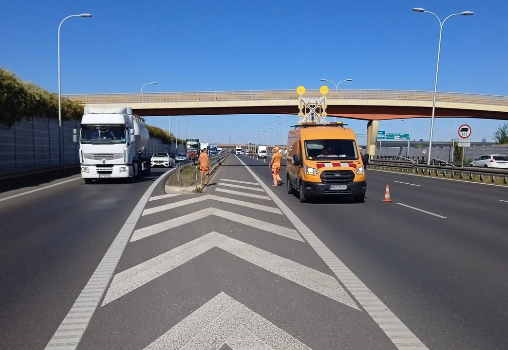 Kierowcy, uwaga na autostradzie A1. Zajęta będzie część pasów ruchu - Zdjęcie główne