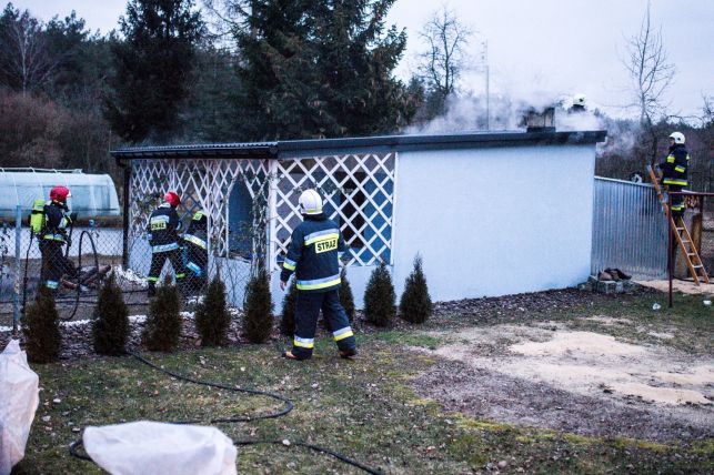 Kolejny pożar. Tym razem przy Lipowej  [FOTO] - Zdjęcie główne