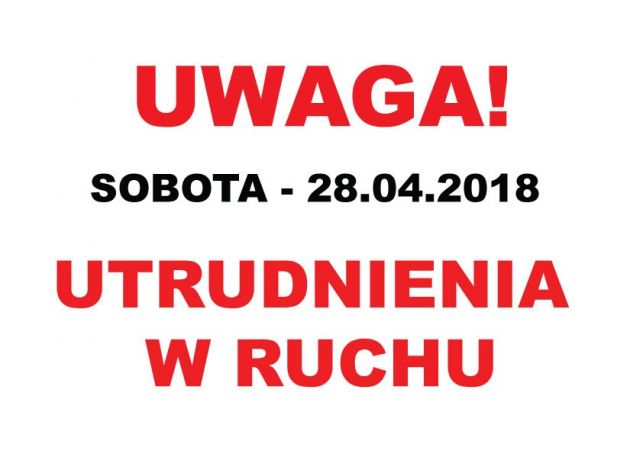 Uwaga kierowcy! Wystąpią utrudnienia na drogach - Zdjęcie główne