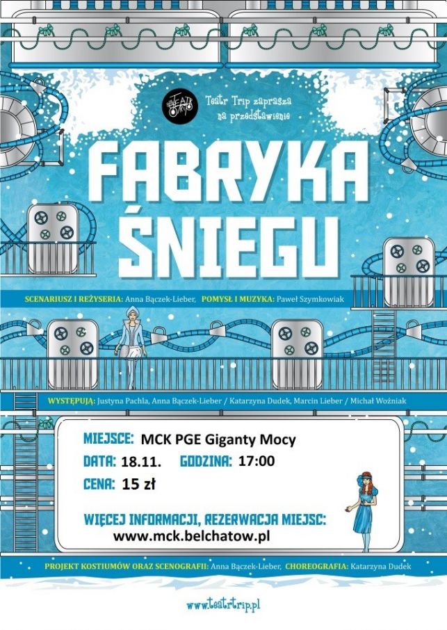 Fabryka śniegu-spektakl w MCK-u - Zdjęcie główne