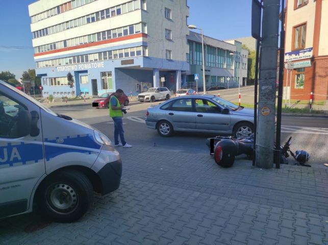 Niebezpiecznie na drogach powiatu bełchatowskiego. 3 osoby trafiły do szpitala - Zdjęcie główne