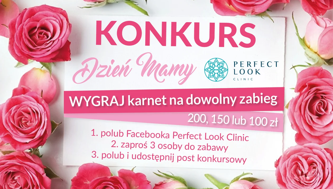 KONKURS na Dzień Mamy! Wygraj Voucher na dowolny zabieg w PERFECT LOOK CLINIC Bełchatów! - Zdjęcie główne