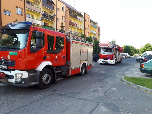 Akcja ratownicza na Przytorzu. Strażacy musieli wejść oknem [FOTO] - Zdjęcie główne