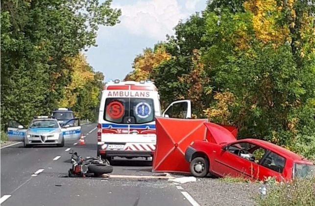 Pijany kierowca sprawcą śmiertelnego wypadku. Motocyklista zginął na miejscu - Zdjęcie główne