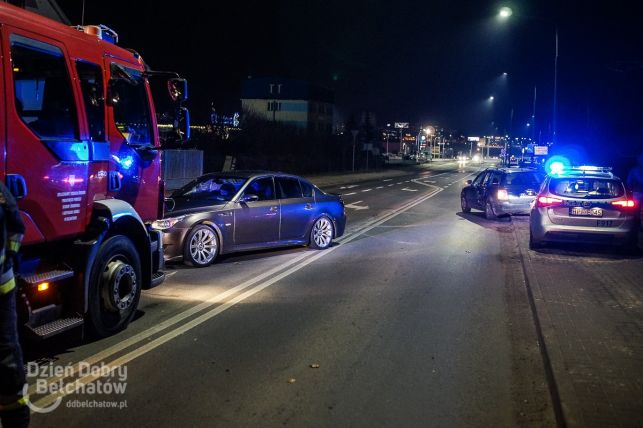 Wypadek na Staszica. Ranna kobieta. Droga częściowo zablokowana [FOTO] - Zdjęcie główne