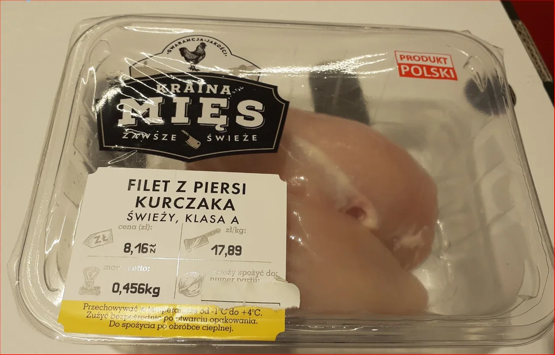 Salmonella w filecie z piersi z kurczaka. GIS ostrzega, a sklep wycofuje produkt - Zdjęcie główne