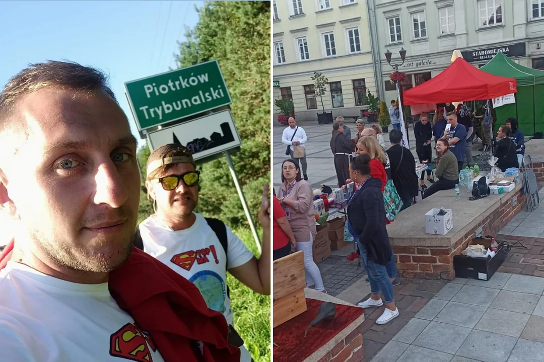 Idą pieszo z Zakopanego na Hel, aby zbierać pieniądze dla chorej Zosi. Zatrzymali się w naszym regionie - Zdjęcie główne