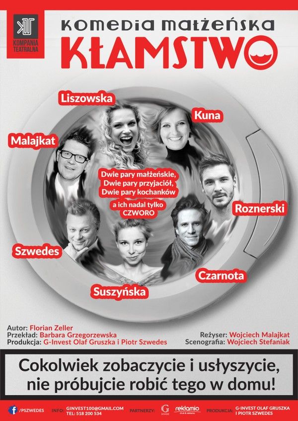 Spektakl teatralny "Kłamstwo" - Zdjęcie główne