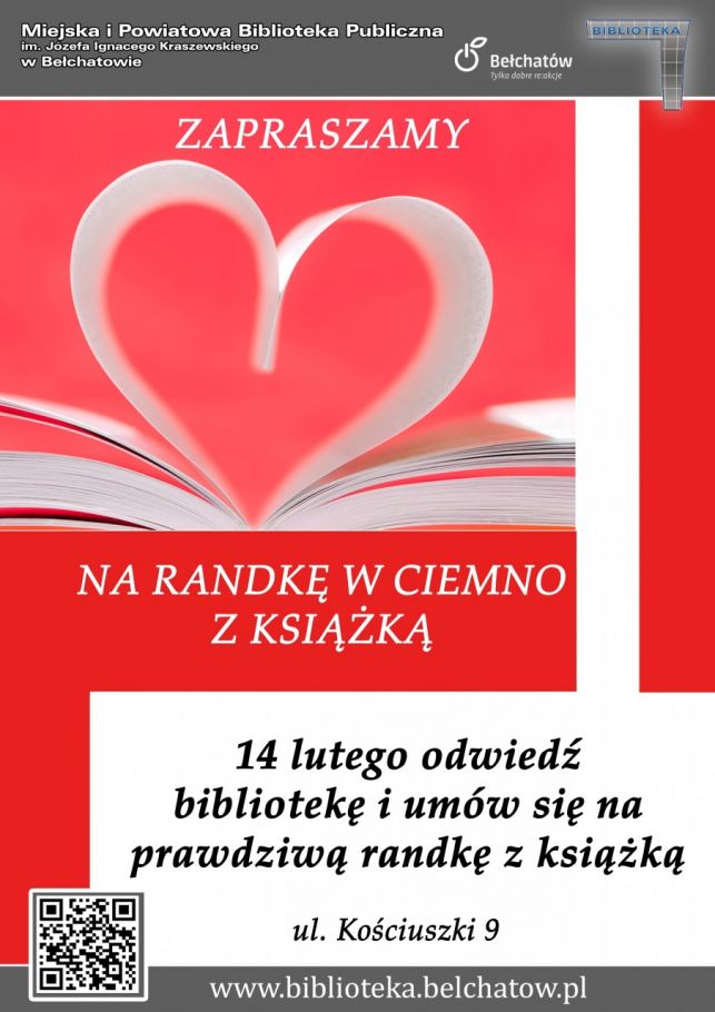 Randka w ciemno z książką - Zdjęcie główne