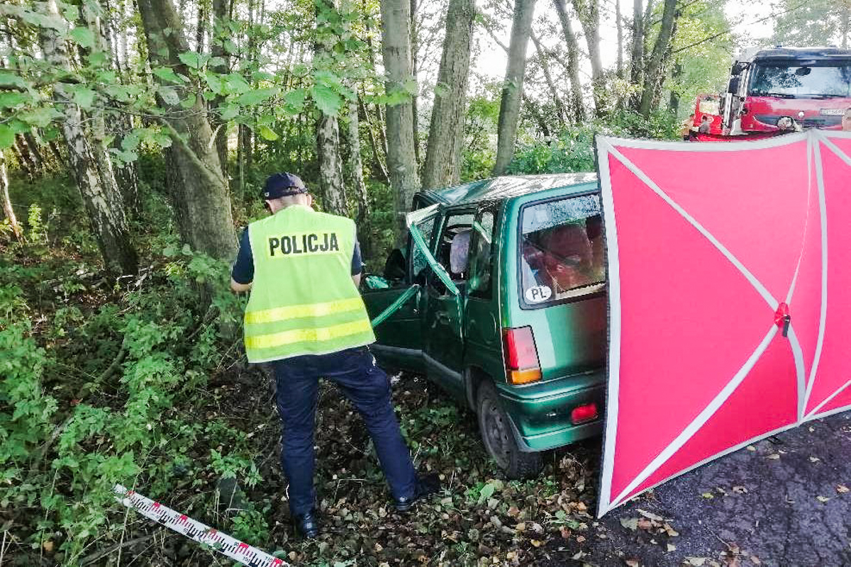 Kolejna śmierć na drodze. Policjanci wyjaśnią przyczyny tragicznego wypadku [FOTO] - Zdjęcie główne