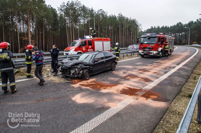 UWAGA kierowcy! Wypadek przy obwodnicy [FOTO] - Zdjęcie główne