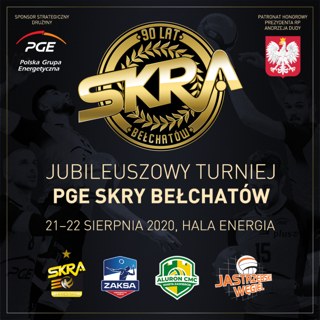 PGE Skra zagra w Superpucharze Mistrzów, wcześniej w Bełchatowie Turniej Jubileuszowy! - Zdjęcie główne