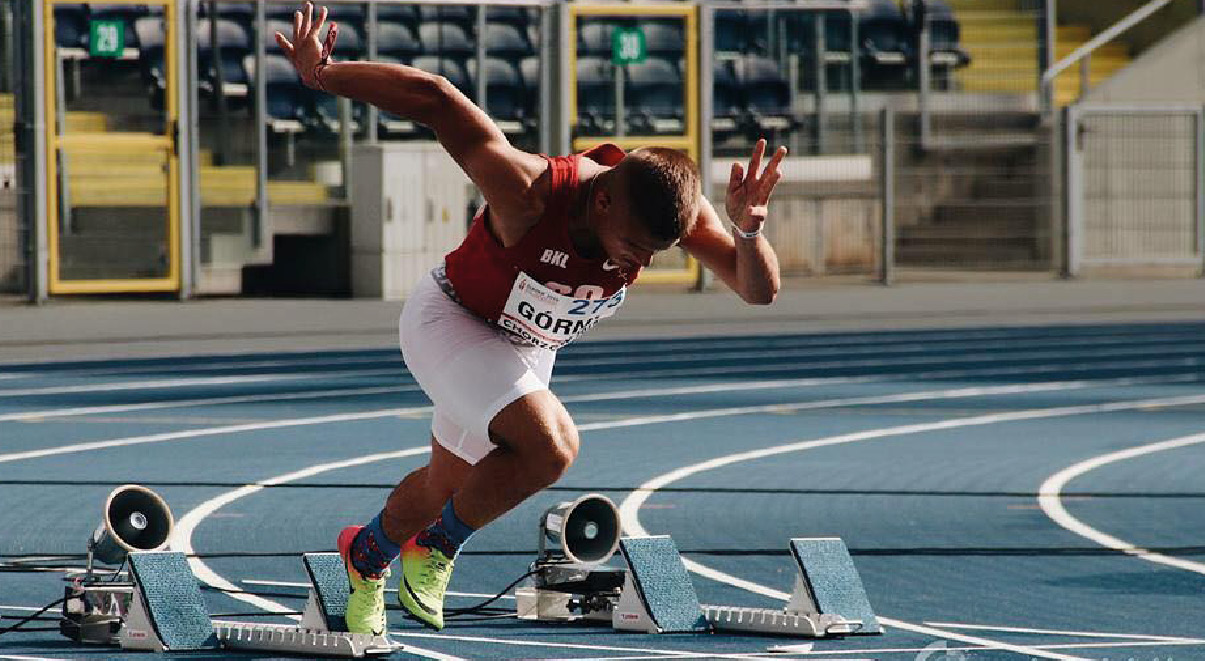 Sukces lekkoatlety z bełchatowskiego klubu. Mateusz Górny stanął na najwyższym stopniu podium  - Zdjęcie główne