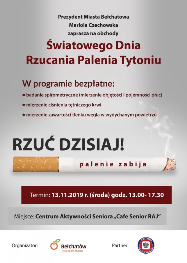 Palaczu, przebadaj się i rzuć palenie w tym wyjątkowym dniu!  - Zdjęcie główne