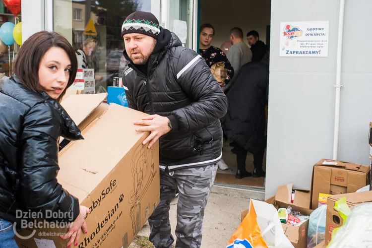 Bełchatowianie włączyli się w inicjatywę pomocy uchodźcom