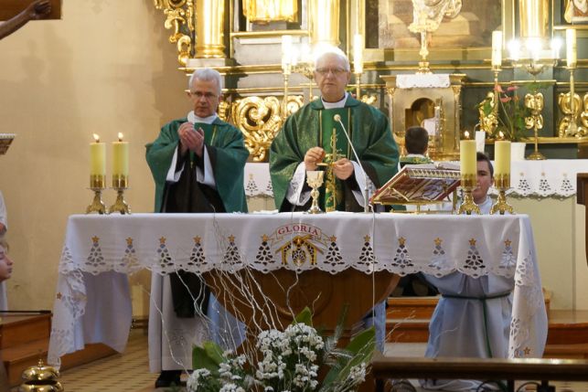 Uroczysta msza i kwiaty pod pomnikiem. Bełchatowianie uczcili 157. rocznicę Powstania Styczniowego [FOTO] - Zdjęcie główne