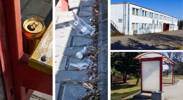 Bójki, pijackie imprezy, kosz na śmieci w roli sedesu... Mieszkańcy pytają: ''To przystanek, czy melina?'' - Zdjęcie główne