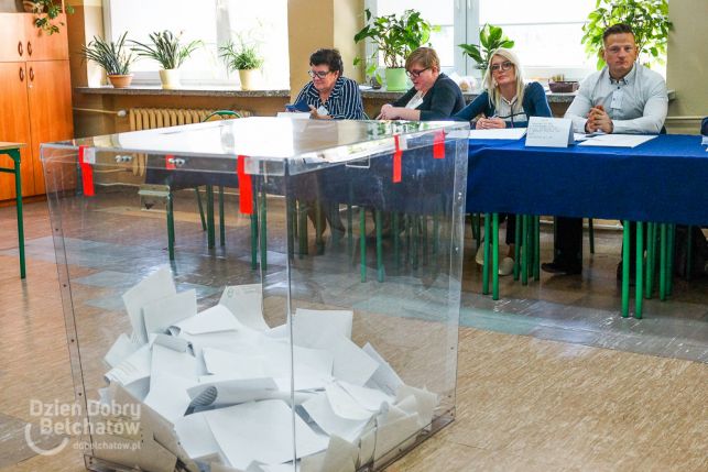 Wysokie zainteresowanie wyborami w Bełchatowie. Znamy frekwencję do godz. 17:00 - Zdjęcie główne